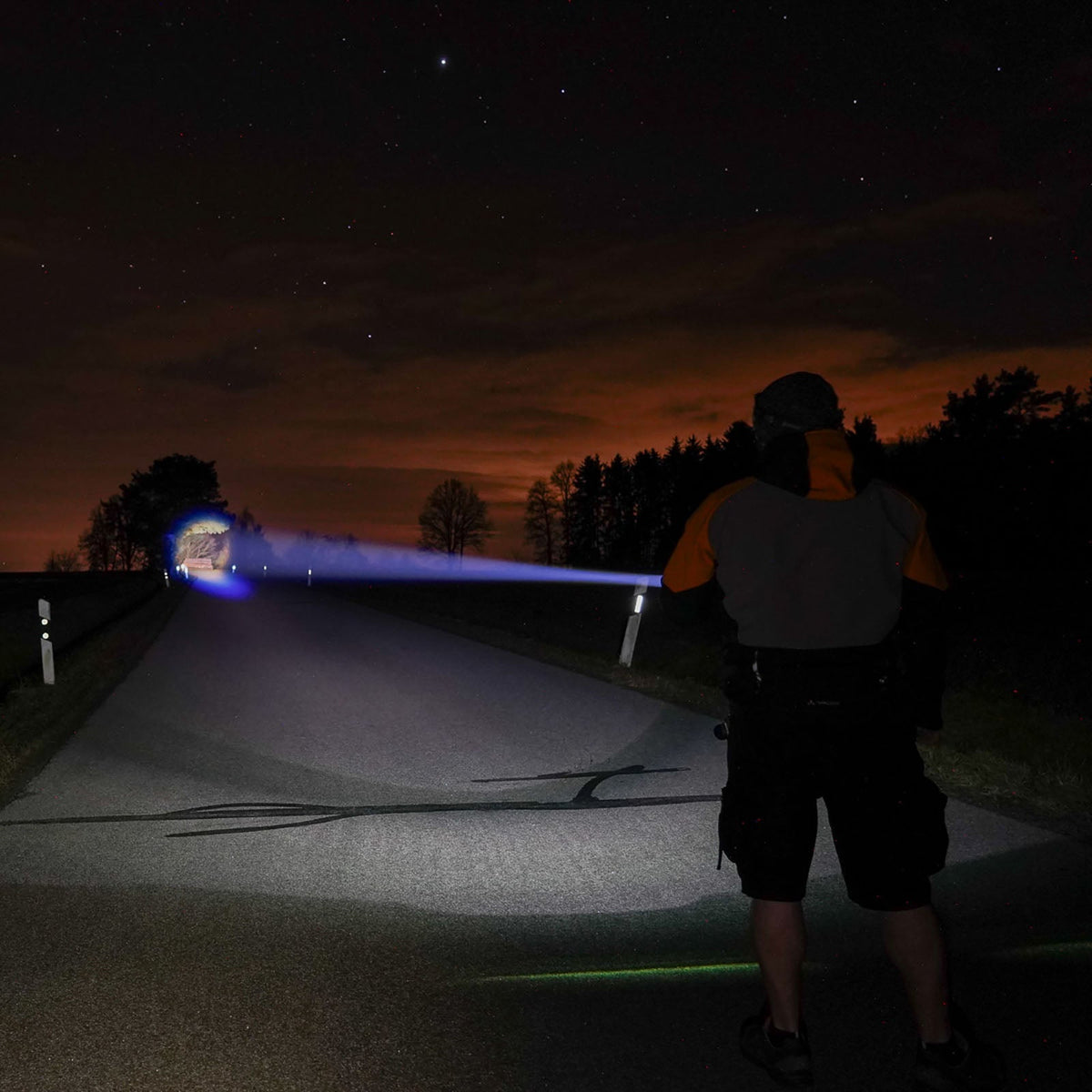 Kodiak® Nearly 1 Mile Beam Tactical Flashlight