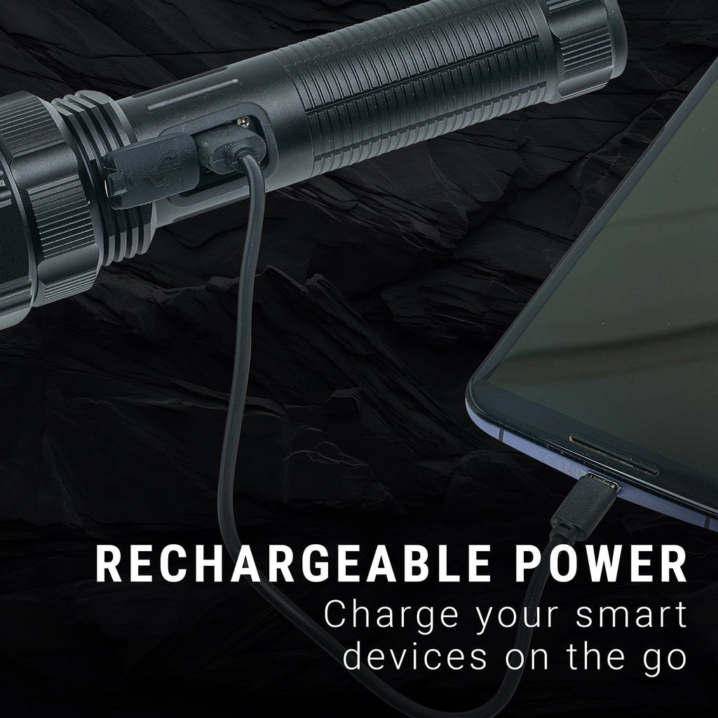 Kodiak® Nearly 1 Mile Beam Tactical Flashlight