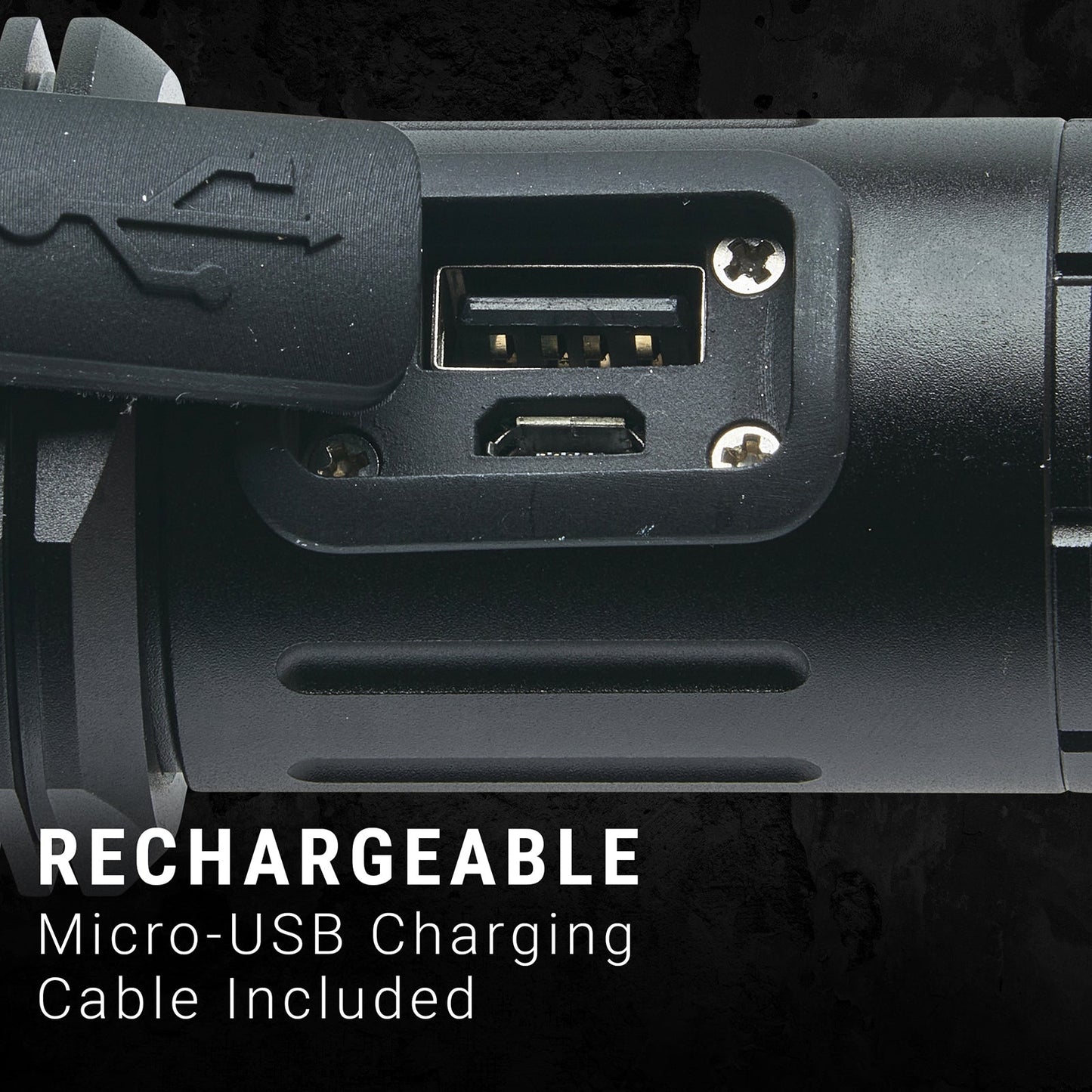 Kodiak® Nearly 1 Mile Beam Tactical Flashlight