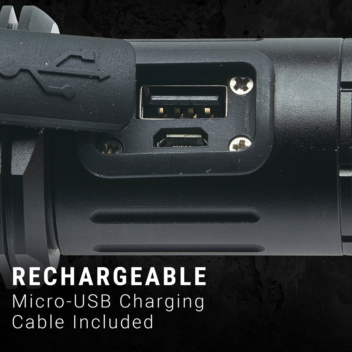 Kodiak® Nearly 1 Mile Beam Tactical Flashlight
