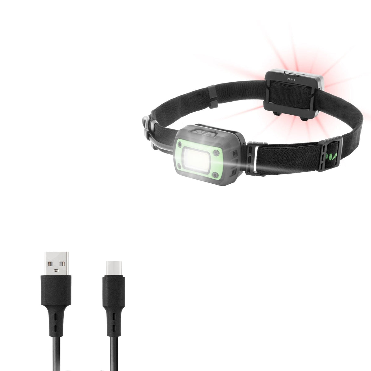 Kodiak® Konvoy® Rechargeable Motion Activated Wide Beam Headlamp