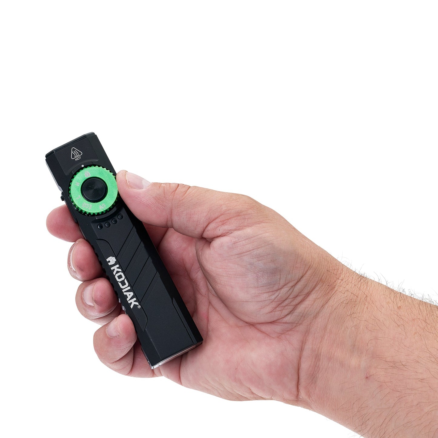 Kodiak® Krux Rechargeable Low Profile Flashlight with UV and Red Laser