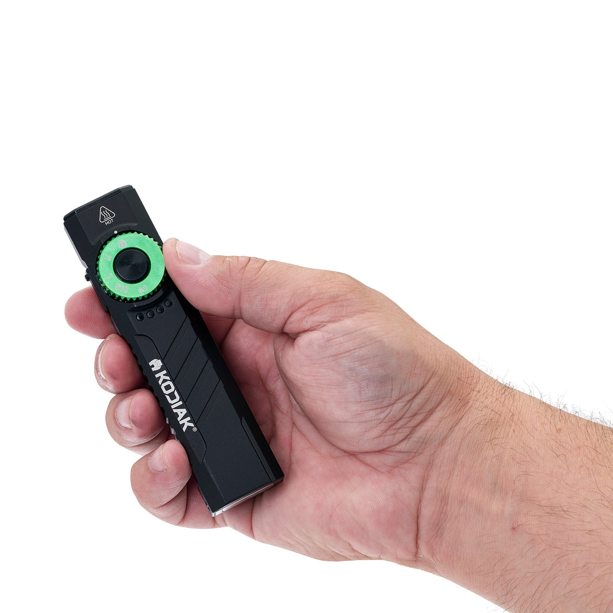 Kodiak® Krux Rechargeable Low Profile Flashlight with UV and Red Laser