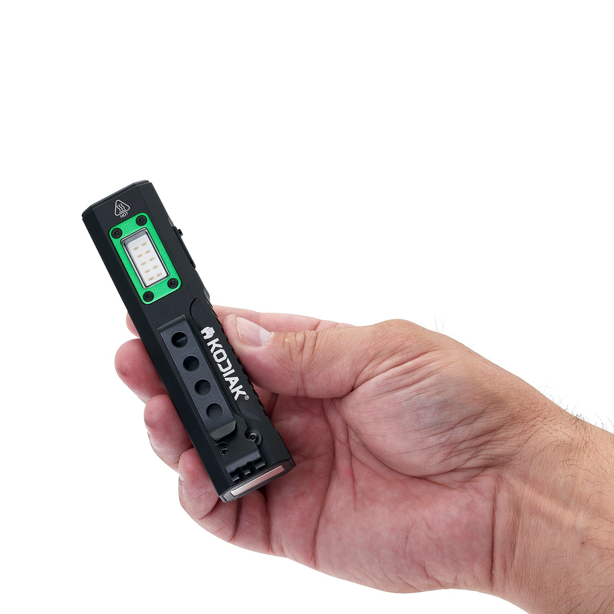Kodiak® Krux Rechargeable Low Profile Flashlight with UV and Red Laser