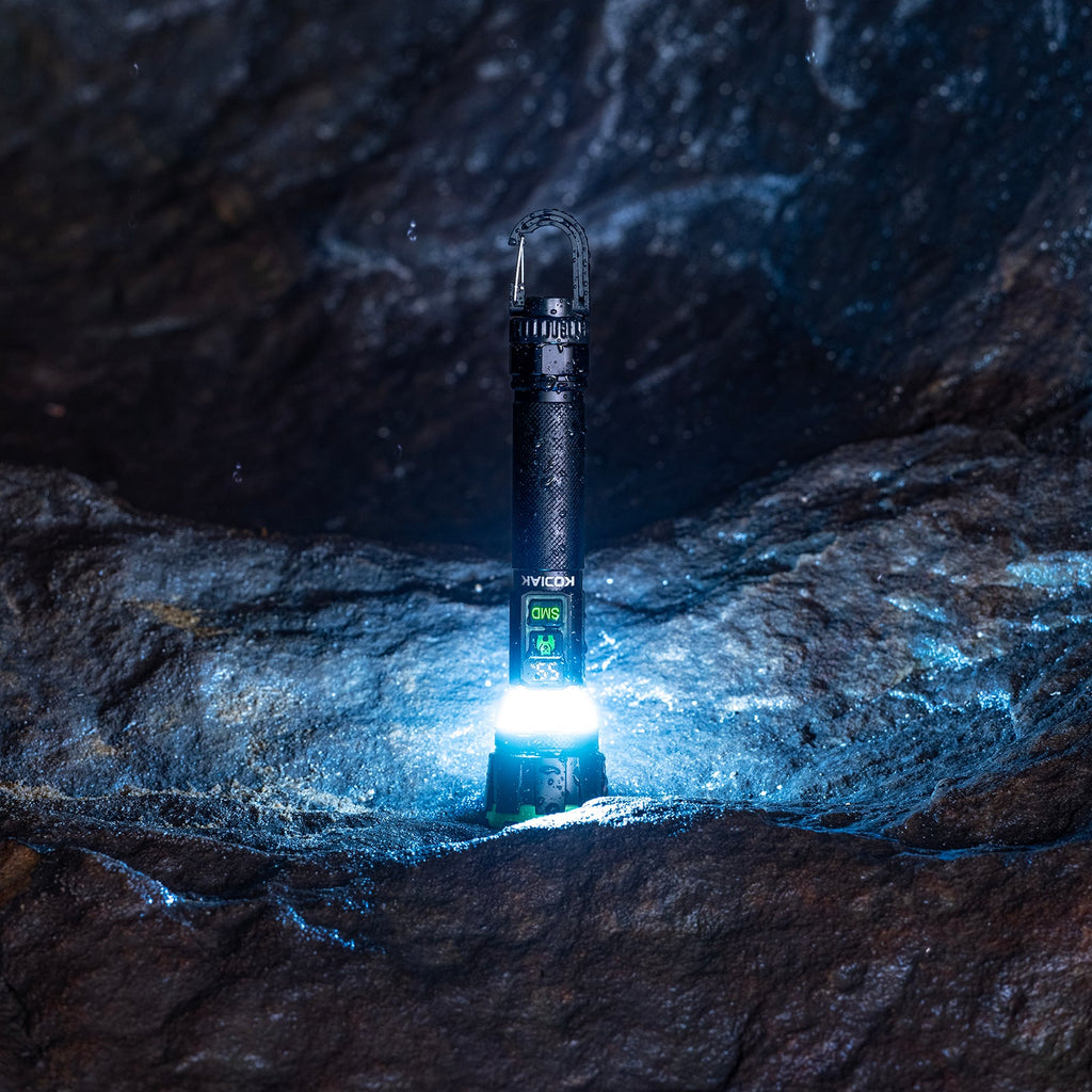 Kodiak® Kavern 1100 Lumen Smart Focus Rechargeable Flashlight - Lantern