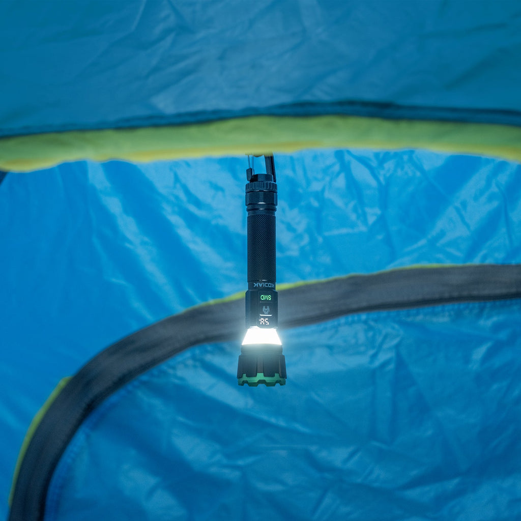 Kodiak® Kavern 1100 Lumen Smart Focus Rechargeable Flashlight - Lantern