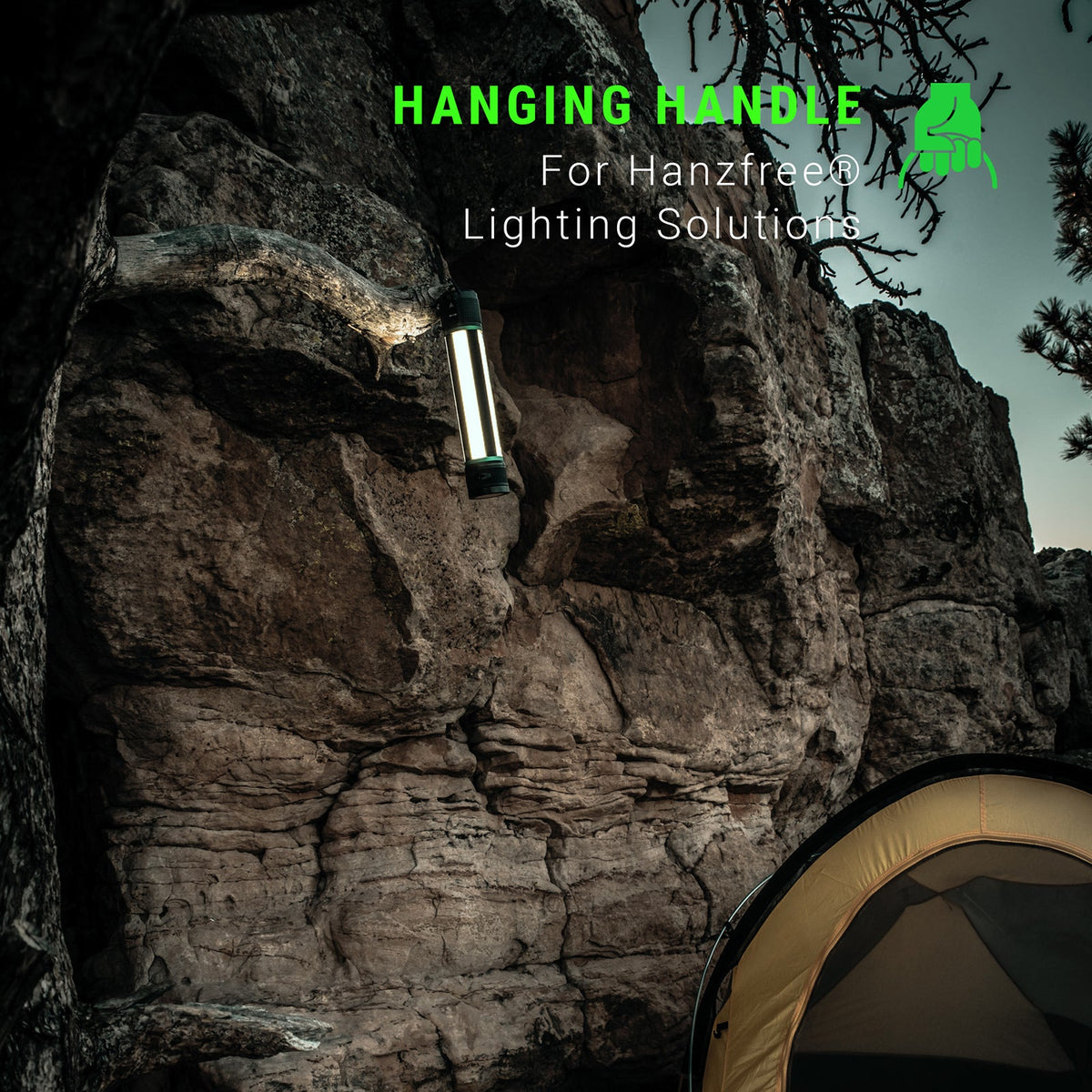 Kodiak® Kuadrant 4-Panel Rechargeable Lantern
