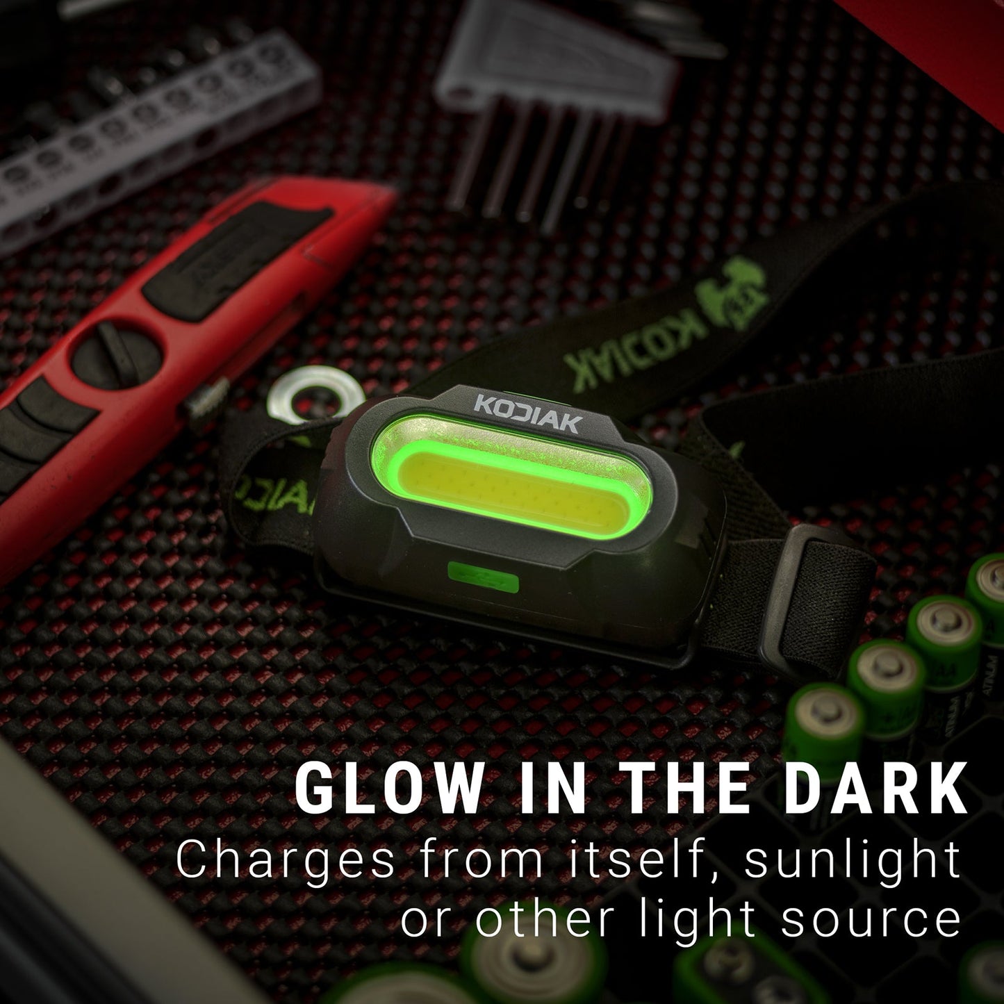 Kodiak® Knight Rechargeable 560 Lumen 5 Mode Headlamp