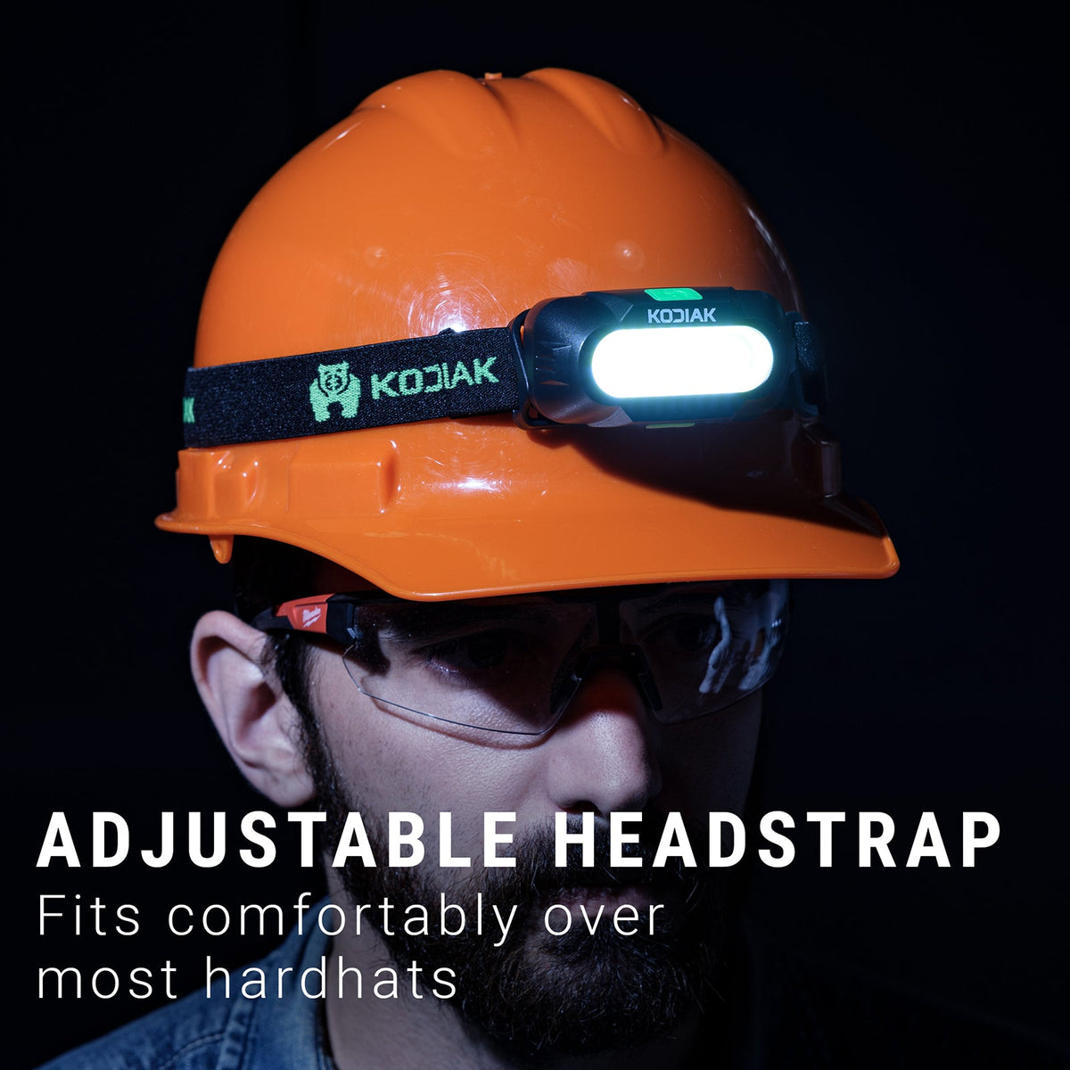 Kodiak® Knight Rechargeable 560 Lumen 5 Mode Headlamp