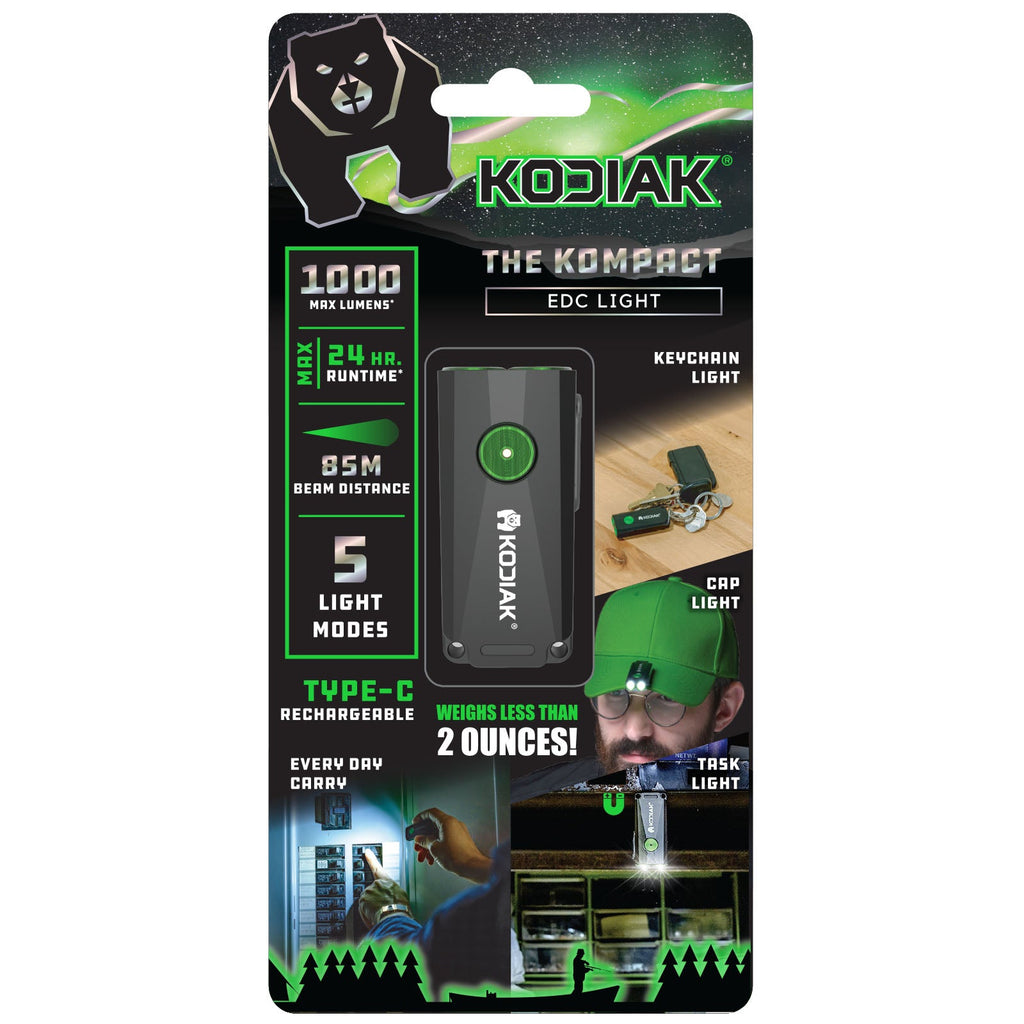 Kodiak® Kompact Rechargeable Cap Light