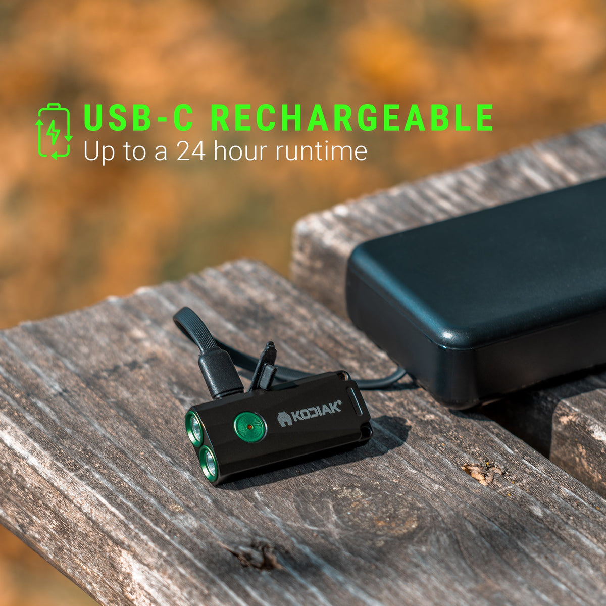 Kodiak® Kompact Rechargeable Cap Light
